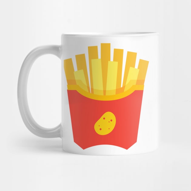 French Fries Pattern by Playful Creatives